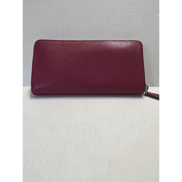 Coach Darcy Red Saffiano Zip Around Wallet  F50427 - Picture 4 of 7